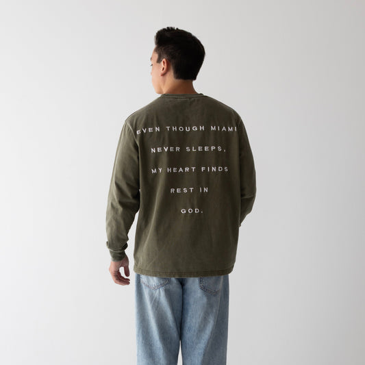 FIND PEACE IN MIAMI.